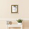 ArtToFrames Collage Photo Picture Frame with 1 - 10x13 inch Openings, Framed in White with Over 62 Mat Color Options and Regular Glass (CSM-3966-641)